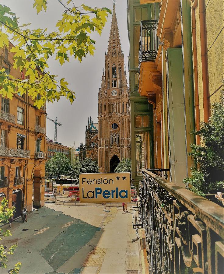 Pension La Perla San Sebastián Exterior photo